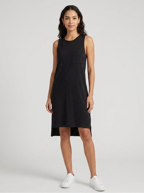 RD Style Dresses & Skirts - RD Style Sleeveless Business Casual Stretchy Black Midi Dress Size Medium